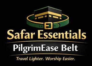 Image for mark UK00004381303 SAFAR ESSENTIALS PILGRIMEASE BELT TRAVEL LIGHTER. WORSHIP EASIER.