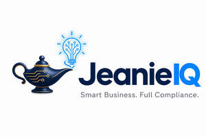 Image for mark UK00004381690_1of2 JEANIEIQ SMART BUSINESS. FULL COMPLIANCE.