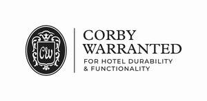 Image for mark UK00004383824 CORBY WARRANTED FOR HOTEL DURABILITY & FUNCTIONALITY