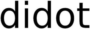 Image for mark 1918955 didot