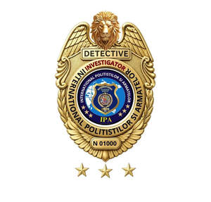 Image for mark UK00004392745 INTERNATIONAL POLITISTILOR SI ARMATERLOR 
INVESTIGATOR DETECTIVE IPA  
INTERNATIONAL POLITISTILOR SI ARMATERLOR 
INVESTIGATOR INTERNATIONAL POLITISTILOR SI ARMATERLOR  No 000 IPA  N 01000