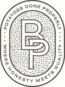 Image for mark UK00004392880_1of2 BP POTATOES DONE PROPERLY . . . WHERE HONESTY MEETS QUALITY