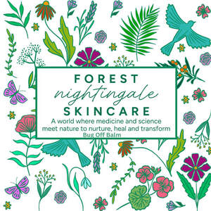 Image for mark UK00004393036 FOREST NIGHTINGALE SKINCARE A WORLD WHERE MEDICINE AND SCIENCE MEET NATURE TO NURTURE, HEAL AND TRANSFORM BUG OFF BALM