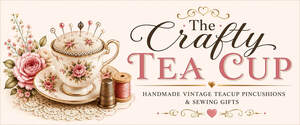 Image for mark UK00004395025 The Crafty Tea Cup
Handmade Vintage Teacup Pincushions & Sewing Gifts