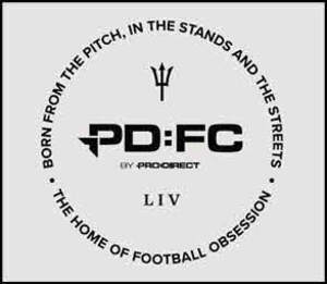Image for mark UK00004395323 BORN FROM THE PITCH, IN THE STANDS AND THE STREETS. THE HOME OF FOOTBALL OBSESSION. PD:FC BY PRODIRECT LIV