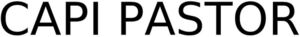 Image for mark 1910260 CAPI PASTOR