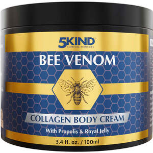 Image for mark UK00004367800 5KIND CLINICAL SKINCARE BEE VENOM COLLAGEN BODY CREAM With Propolis & Royal Jelly 3.4fl. oz. /100ml