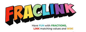 Image for mark UK00004397559 FRACLINK HAVE FUN WITH FRACTIONS, LINK MATCHING VALUES AND WIN!