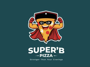 Image for mark UK00004398608 SUPER'B PIZZA Stronger Than Your Cravings