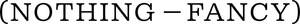 Image for mark UK00004398106 NOTHING - FANCY
