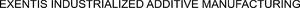 Image for mark 1923121_TIF EXENTIS INDUSTRIALIZED ADDITIVE MANUFACTURING