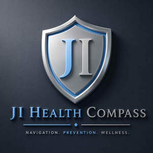 Image for mark UK00004390274 JI JI HEALTH COMPASS NAVIGATION. PREVENTION. WELLNESS.