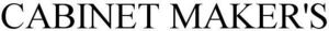 Image for mark 1923963 CABINET MAKER'S