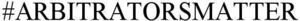 Image for mark 1924071 #ARBITRATORSMATTER
