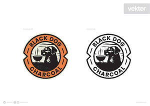 Image for mark UK00004399825_2of2 VEKTOR 3 COLOUR 1 COLOUR BLACK DOG CHARCOAL BLACK DOG CHARCOAL VEKTOR VEKTORUK VECTOR.CO.UK