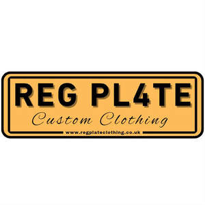 Image for mark UK00004407592 REG PL4TE CUSTOM CLOTHING WWW.REGPLATECLOTHING.CO.UK