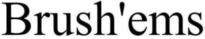 Image for mark 1925325 BRUSH'EMS
