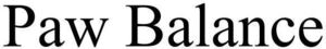 Image for mark 1913859 PAW BALANCE