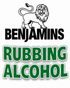 Image for mark UK00004385002 BENJAMINS RUBBING ALCOHOL