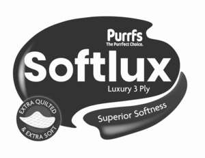Image for mark UK00004415377 PURRFS The Purrfect Choice Softlux Luxury 3 ply superior softness extra quilted & extra soft