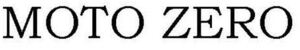 Image for mark 1928232 MOTO ZERO