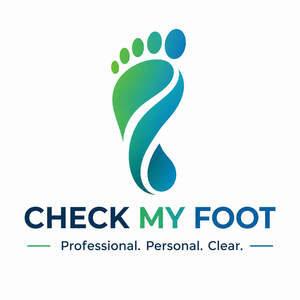 Image for mark UK00004418021 CHECK MY FOOT PROFESSIONAL. PERSONAL. CLEAR.