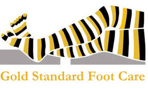 Image for mark UK00004418085 GOLD STANDARD FOOT CARE