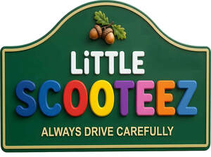 Image for mark UK00004418110 LITTLE SCOOTEEZ ALWAYS DRIVE CAREFULLY