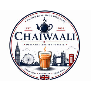 Image for mark UK00004388596 CHAIWAALI, DESI CHAI, BRITISH STREETS, KARAK CHAI, BUN MASKA, GOOD VIBES, EST. 2026, PROPER CHAI, MADE WITH CARE