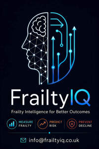 Image for mark UK00004417864 FRAILTYIQ FRAILTY INTELLIGENCE FOR BETTER OUTCOMES MEASURE PREDICT PREVENT FRAILTY RISK DECLINE INFO@FRAILTYIQ.CO.UK