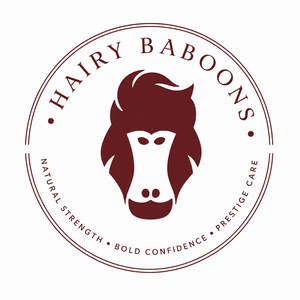 Image for mark UK00004421324 HAIRY BABOONS NATURAL STRENGTH BOLD CONFIDENCE PRESTIGE CARE