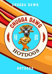 Image for mark UK00004422158 CHUGGA DAWG CHUGGA DAWG ESTD 2024 HOTDOGS HOTDOGS