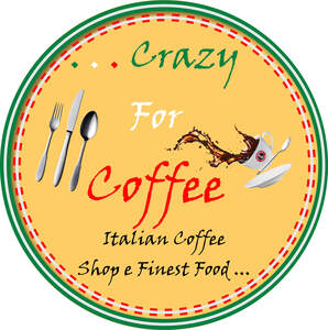 Image for mark UK00004422572 CRAZY FOR COFFEE ITALIAN COFFEE SHOP E FINEST FOOD ...