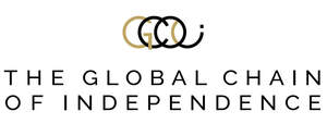 Image for mark UK00004422895 THE GLOBAL CHAIN OF INDEPENDENCE