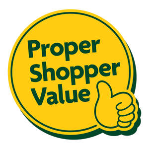Image for mark UK00004426514 PROPER SHOPPER VALUE