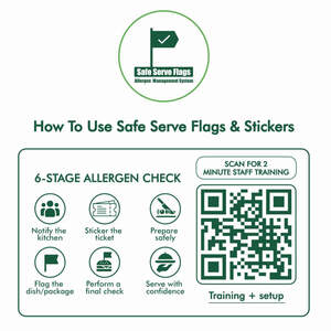 Image for mark UK00004354248 SAFE SERVE FLAGS
