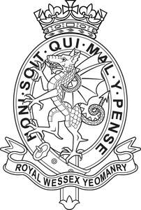 Image for mark UK00004366635_1of2 HONI SOIT QUI MAL Y PENSE ROYAL WESSEX YEOMANRY