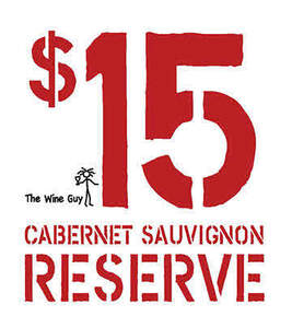 Image for mark UK00004406855 $15 THE WINE GUY CABERNET SAUVIGNON RESERVE