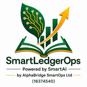 Image for mark UK00004437088 SMARTLEDGEROPS POWERED BY SMARTAI BY ALPHABRIDGE SMARTOPS LTD (16374540)