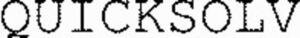 Image for mark 1935831 QUICKSOLV
