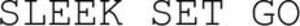 Image for mark 1937323 SLEEK SET GO