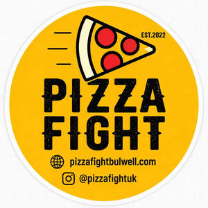 Image for mark UK00004441954 EST.2022 PIZZA FIGHT PIZZAFIGHTBULWELL.COM  @PIZZAFIGHTUK
