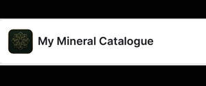 Image for mark UK00004408960 MY MINERAL CATALOGUE