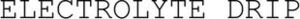 Image for mark 1938018 ELECTROLYTE DRIP