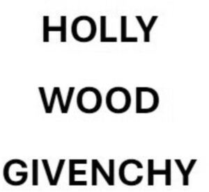 Image for mark 1918160 HOLLY WOOD GIVENCHY