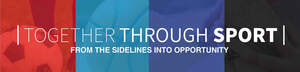 Image for mark UK00004450866_1of2 TOGETHER THROUGH SPORT FROM THE SIDELINES INTO OPPORTUNITY