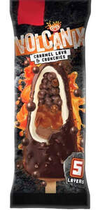 Image for mark UK00004452172 VOLCANIX CARAMEL LAVA & CRUNCHIES