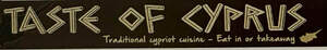 Image for mark UK00004453367 TASTE F CYPRUS TRADITIONAL CYPRIOT CUISINE - EAT IN OR TAKEAWAY
