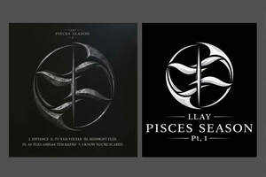 Image for mark UK00004456091 LLAY PISCES SEASON LLAY PISCES SEASON I. DISTANCE II. TU VAIS VOLTAR HIL MIDNIGHT FLEX PT, 1 IV. AS TUAS AMIGAS TEM RAZ&Atilde;O V. I KNOW YOU'RE SCARED