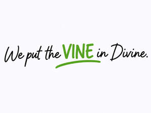 Image for mark UK00004458002 WE PUT THE VINE IN DIVINE.